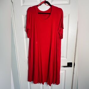 Torrid Super Soft Red Knit dress
